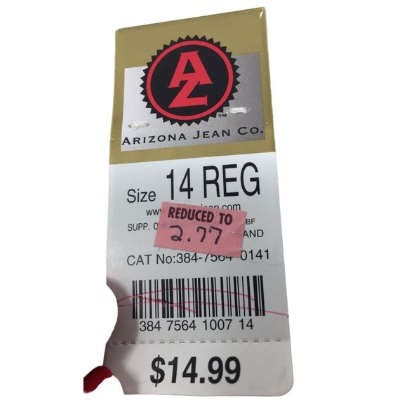 Arizona Jean Co. Girls Shorts Size 14 Reg.- New with Tags - Picture 7 of 7